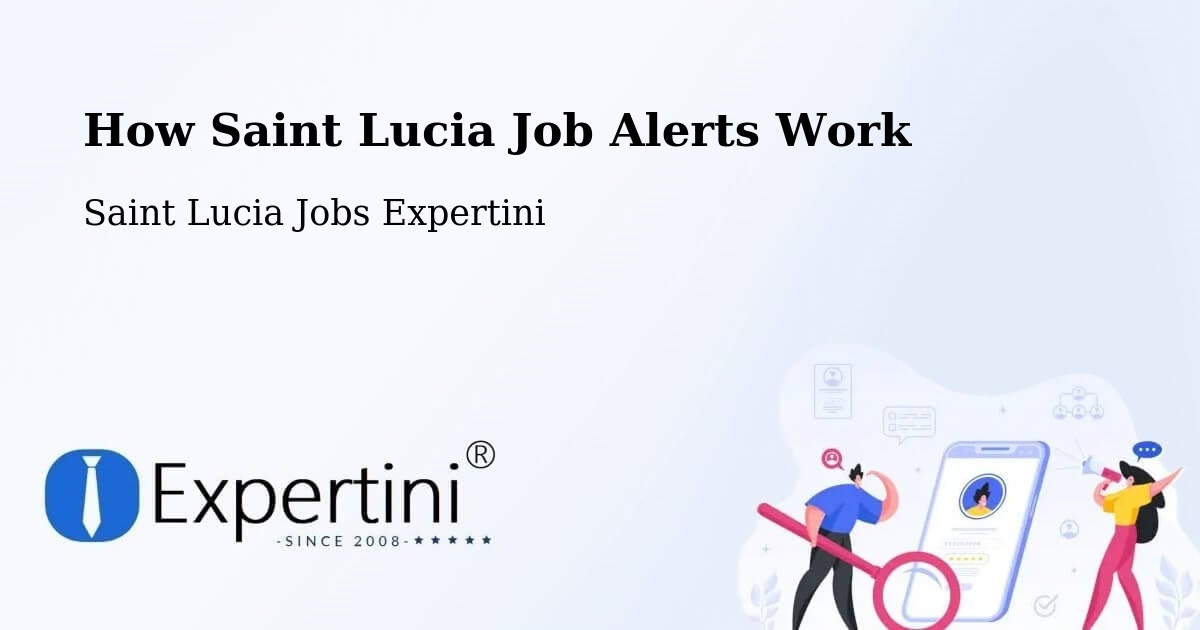 How Saint Lucia Job Alerts Work - Saint Lucia Jobs Expertini