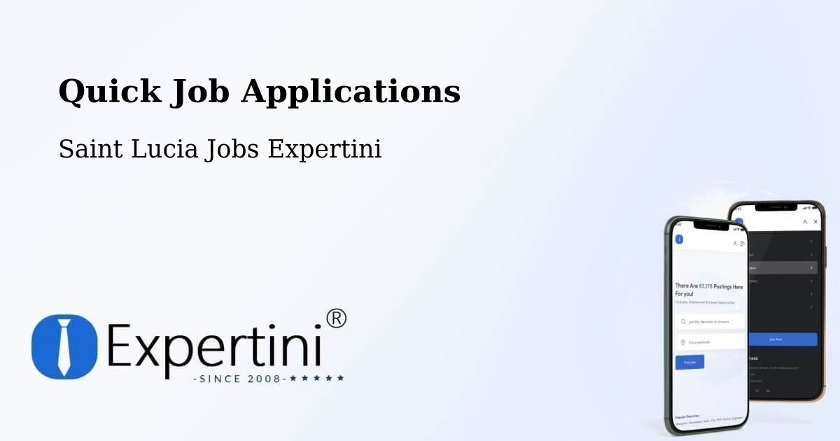 Quick Job Applications - Saint Lucia Jobs Expertini
